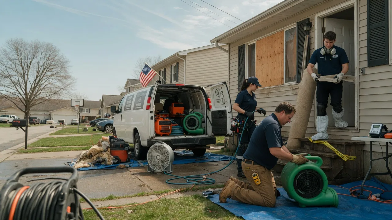 Water Damage Restoration in Winona, MS near me